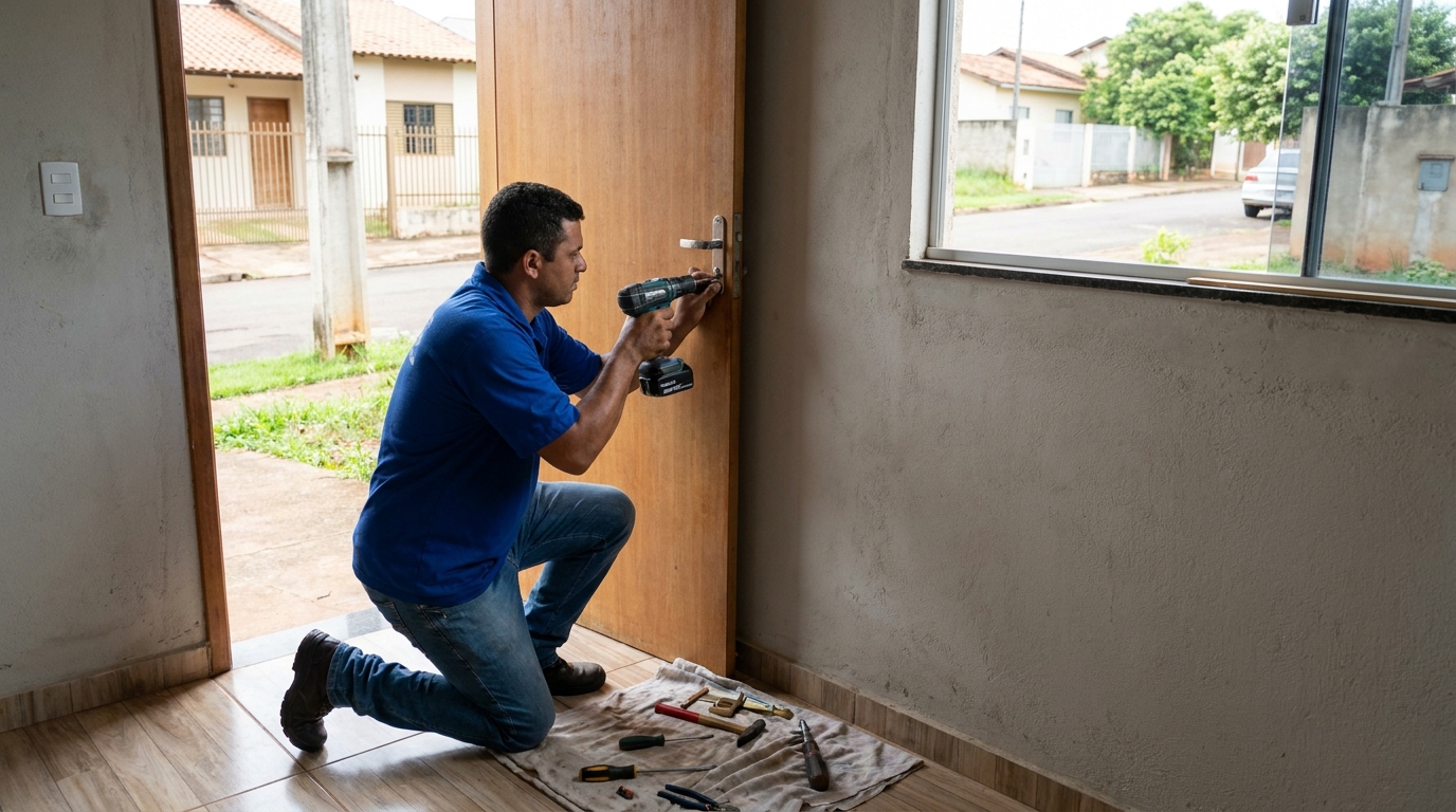 Instalação de Fechadura Residencial profissional em Manaus‑AM